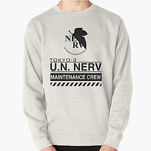 Evangelion Sweatshirts - TOKYO-3 NERV  Pullover Sweatshirt RB2212