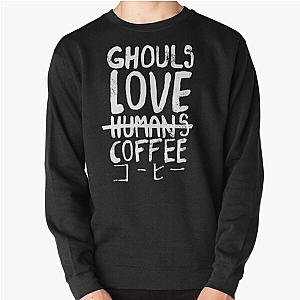 Tokyo Ghoul Sweatshirts - Ghouls love coffee Pullover Sweatshirt RB2212