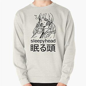 sleepyhead print Pullover Sweatshirt RB2212