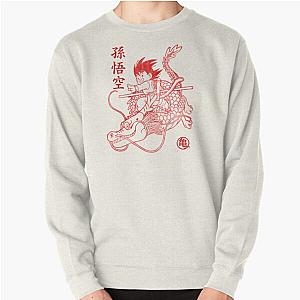 Dragon Ball Sweatshirts - Son Goku Red ink Pullover Sweatshirt RB2212