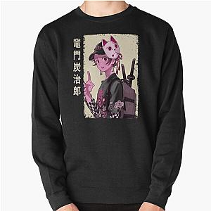 Demon Slayer Sweatshirts - Kamado Tanjiro Japanese Demon Slayer Manga Anime Arts Pullover Sweatshirt RB2212