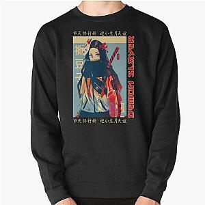 Demon Slayer Sweatshirts - Demon Slayer Martial Arts Manga Kamado Nezuko Arts Pullover Sweatshirt RB2212