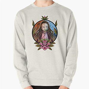 Demon Slayer Sweatshirts - Demon Slayer Nezuko Pullover Sweatshirt RB2212