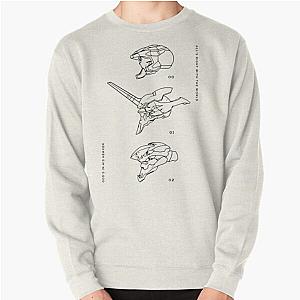 Evangelion Sweatshirts - Eva Units  Pullover Sweatshirt RB2212