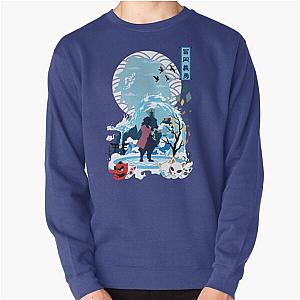 Demon Slayer Sweatshirts - Giyu Tomioka Minimalism  Pullover Sweatshirt RB2212