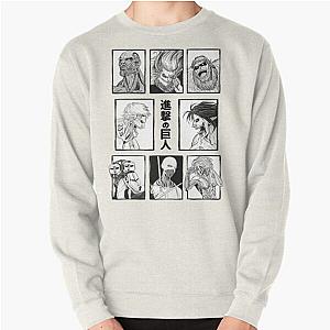 Attack on Titan Sweatshirts - Shingeki no Kyojin .. Attack on Titan' Titans Pullover Sweatshirt RB2212