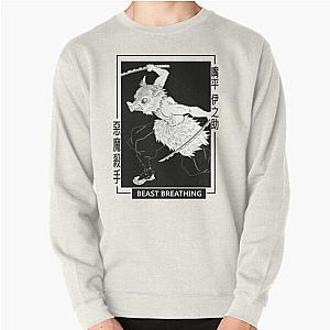 Demon Slayer Sweatshirts - Inosuke Hashibira  Pullover Sweatshirt RB2212