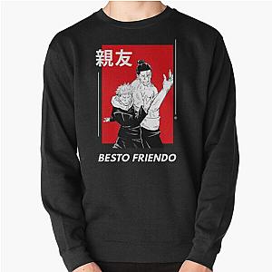 Jujutsu Kaisen Sweatshirts - Besto Friendo - Itadori and Todo Pose | Jujutsu no Kaisen Pullover Sweatshirt RB2212