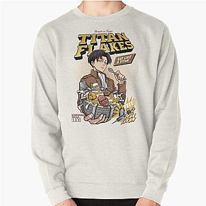 Attack on Titan Sweatshirts - Titan Flakes ( Shingeki no Kyojin )  Pullover Sweatshirt RB2212