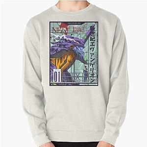 Evangelion Sweatshirts - Shinji Ikari - Evangelion Pullover Sweatshirt RB2212