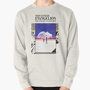 Evangelion Sweatshirts - Neon Genesis Evangelion The End of Evangelion Pullover Sweatshirt RB2212