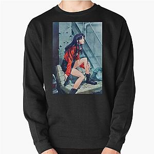 Evangelion Sweatshirts - EVA Misato Pullover Sweatshirt RB2212