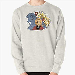 Fullmetal Alchemist Sweatshirts - FullMetal Alchemist - Edward Elric and Alphonse Elric Pullover Sweatshirt RB2212