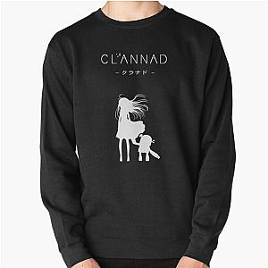 CLANNAD - Girl &amp; Robot (White Edition) Pullover Sweatshirt RB2212