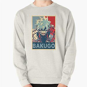 My Hero Academia Sweatshirts - Katsuki Bakugo HOPE Pullover Sweatshirt RB2212