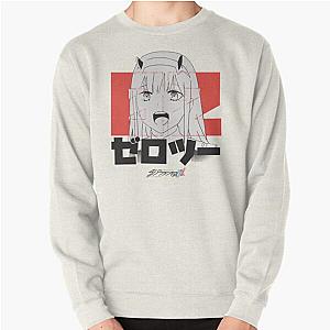 Darling In The Franxx Sweatshirts - Ｚｅｒｏ　Ｔｗｏ　０２　ゼロツー Pullover Sweatshirt RB2212