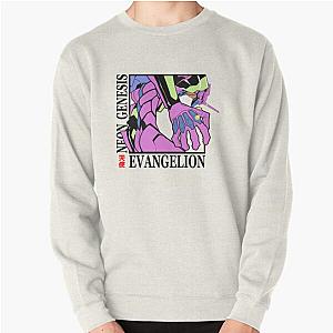 Evangelion Sweatshirts - Neon Genesis Evangelion Pullover Sweatshirt RB2212