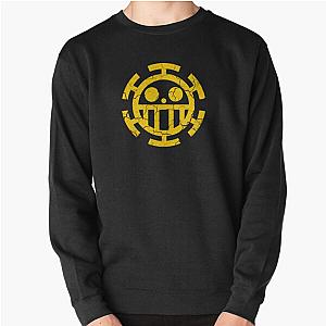 One Piece Sweatshirts - Trafalgar D. Water Law (symbol) Pullover Sweatshirt RB2212