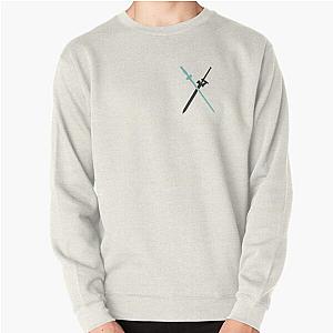 Sword Art Online Sweatshirts - Dual Wielding Kirito (Dual Swords) - Sword Art Online (Asuna and Kirito's Swords) Pullover Sweatshirt RB2212