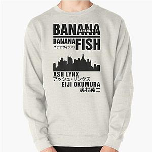 Banana Fish Sweatshirts - Banana Fish Pullover Sweatshirt RB2212