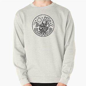 Ghibli Sweatshirts - Howl's moving castle - black outline Pullover Sweatshirt RB2212