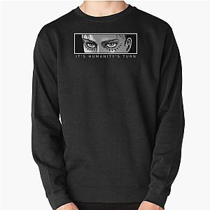 Attack on Titan Sweatshirts - Attack on Titan - Eren Yeager (It&#039;s Humanity&#039;s Turn) Pullover Sweatshirt RB2212