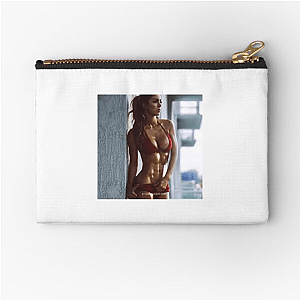 Social Media Fit Star Anllela Sagra Zipper Pouches