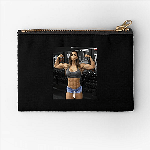 Fitness Lifestyle Influencer Anllela Sagra Zipper Pouches