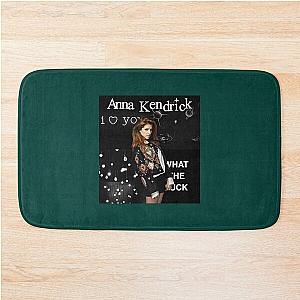 Anna Kendrick Black Aesthetic Bath Mat