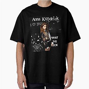 Anna Kendrick Black Oversized T-Shirt