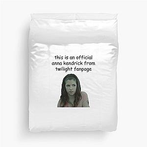 Anna Kendrick from Twilight Duvet Cover