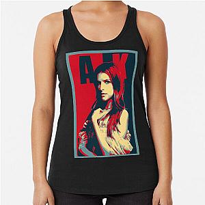 Anna Kendrick Portrait Racerback Tank Top