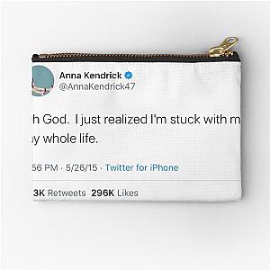 Anna Kendrick Zipper Pouch