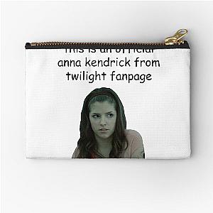 Anna Kendrick from Twilight Zipper Pouch