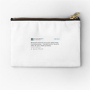 Anna Kendrick Zipper Pouch