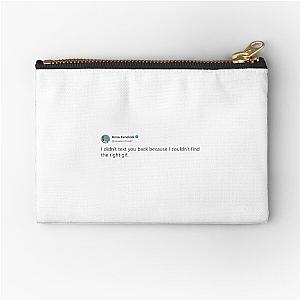 Anna Kendrick Zipper Pouch