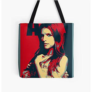 Anna Kendrick Hope Print Tote Bag