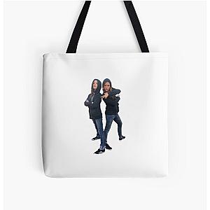 Sendrick Twinning - Anna Kendrick and Brittany Snow All Over Print Tote Bag