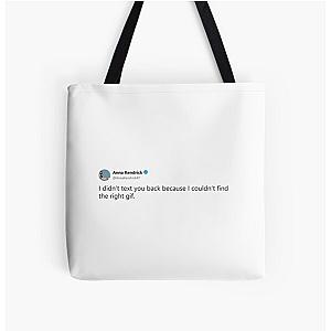 Anna Kendrick Tweet Tote Bag