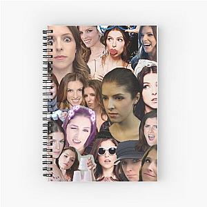 Anna Kendrick Spiral Notebook
