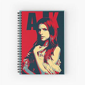 Anna Kendrick Hope Spiral Notebook