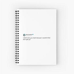 Anna Kendrick Spiral Notebook