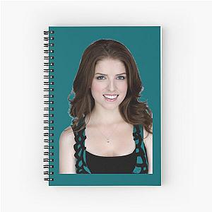 Anna Kendrick Spiral Notebook