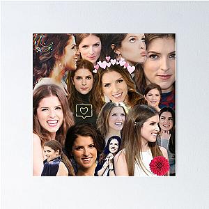 Anna Kendrick Collage Poster