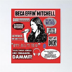 Beca Mitchell Pitch Perfect Anna Kendrick Bechloe Poster