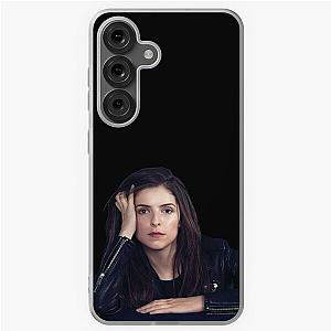 Anna Kendrick Leather Saftey Samsung Galaxy Case