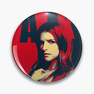 Anna Kendrick Portrait Pin