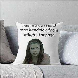 Anna Kendrick from Twilight Throw Pillow