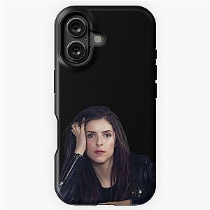 Anna Kendrick Leather iPhone Case
