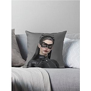 Anne Hathaway Illustration Throw Pillow